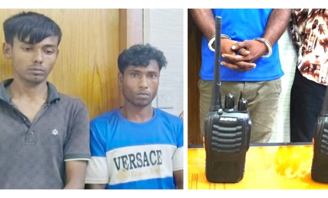 গাবতলীতে ভুয়া ডিবি চক্রের দুই সদস্য গ্রেপ্তার, ওয়াকিটকি উদ্ধার