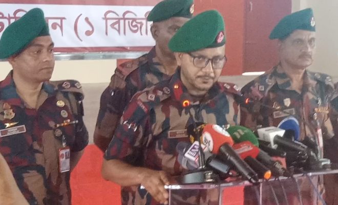 রাজশাহীতে পুশইন ও কুরবানির চামড়া ভারতে পাচার ঠেকাতে সতর্ক বিজিবি