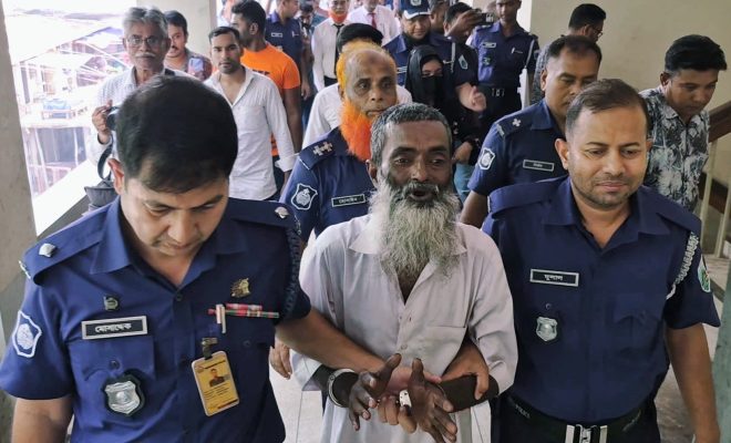 শিবগঞ্জে আলোচিত আনারুল হত্যা মামলায় একমাত্র আসামীর যাবজ্জীবন
