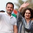 দিল্লিতে মিছিল থেকে রাহুল ও প্রিয়াঙ্কা গান্ধী আটক