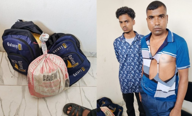 বগুড়ার শেরপুরে ৮ কেজি গাঁজাসহ দুই যুবক গ্রেফতার