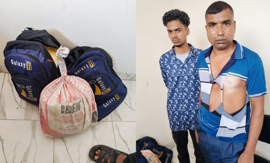 বগুড়ার শেরপুরে ৮ কেজি গাঁজাসহ দুই যুবক গ্রেফতার