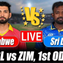 শ্রীলঙ্কা-জিম্বাবুয়ে প্রথম ওয়ানডে: লঙ্কানদের দাপুটে ব্যাটিং