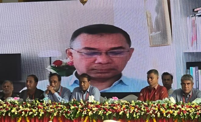 গণতন্ত্র ফিরিয়ে আনার পথে গভীর ষড়যন্ত্র চলছে: তারেক রহমান