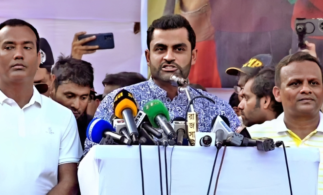 ব্যাট থেকে ব্যালট—রাজনীতিতে তামিম ইকবাল
