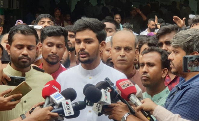 জাতীয় পার্টির ভেতর দিয়ে ফিরতে চায় আ’লীগ: আসিফ মাহমুদ