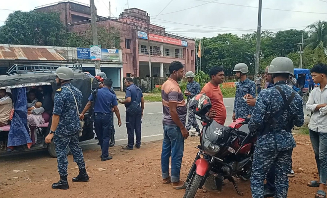 বরগুনার আমতলীতে যৌথ বাহিনীর বিশেষ অভিযান