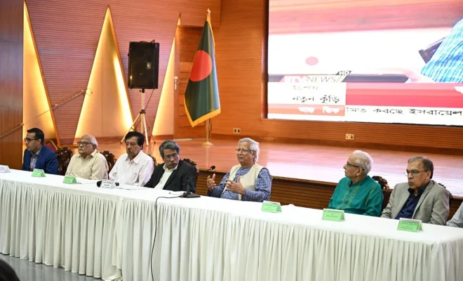 উৎসবমুখর পরিবেশে ফেব্রুয়ারিতেই নির্বাচন হবে: প্রধান উপদেষ্টা