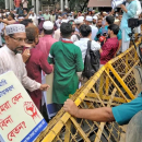 শিক্ষা উপদেষ্টার পদত্যাগ দাবিতে ইবতেদায়ি শিক্ষকদের বিক্ষোভ