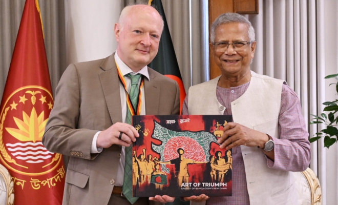 নির্বাচন শান্তিপূর্ণ ও উৎসবমুখর করতে সর্বাত্মক চেষ্টা করছে সরকার: প্রধান উপদেষ্টা