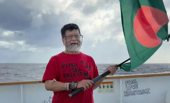 ইসরায়েলের কেৎজিয়েত কারাগারে বন্দি শহিদুল আলম