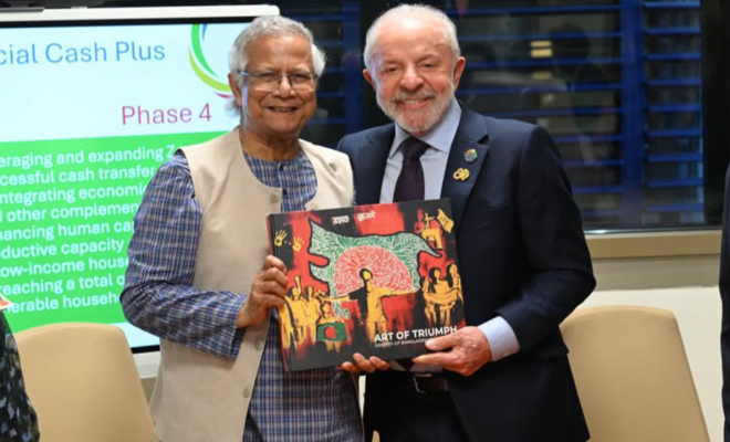 বাংলাদেশ সফরে আগ্রহ প্রকাশ ব্রাজিলের প্রেসিডেন্ট লুলার