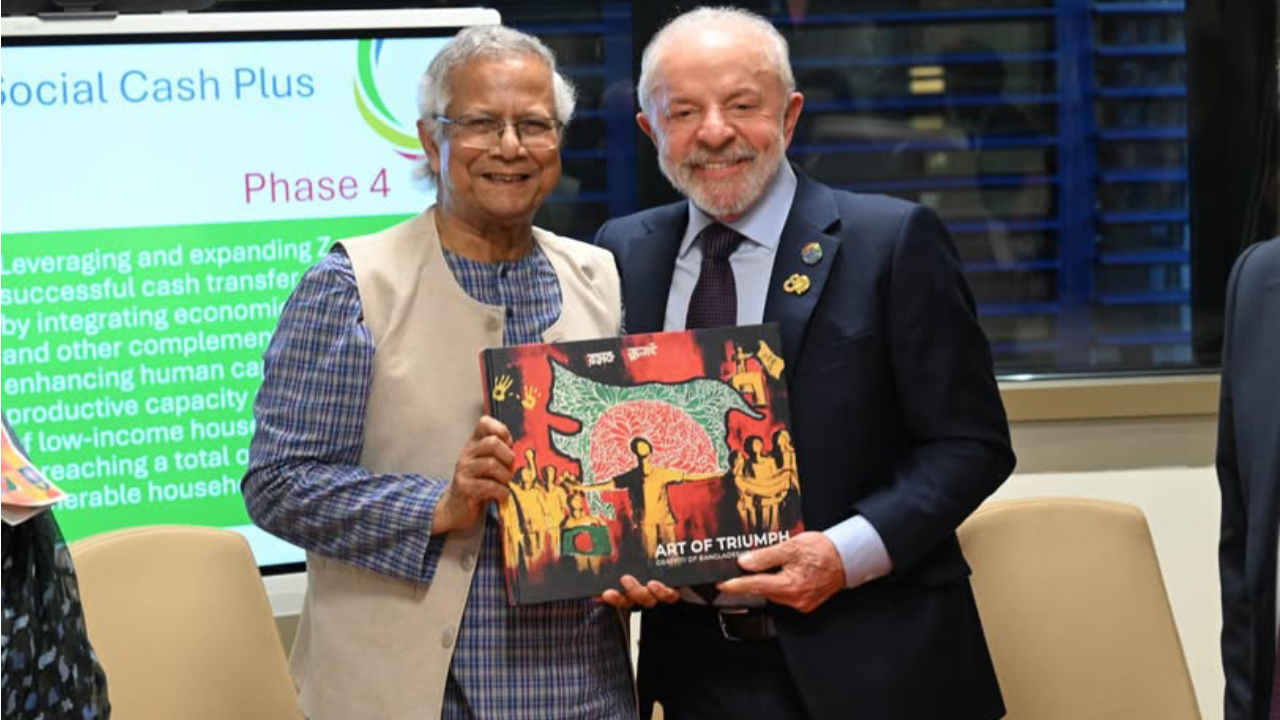 বাংলাদেশ সফরে আগ্রহ প্রকাশ ব্রাজিলের প্রেসিডেন্ট লুলার
