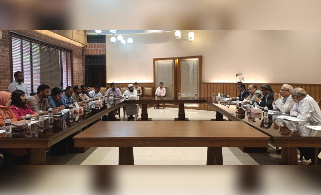 জুলাই যোদ্ধাদের সঙ্গে ঐকমত্য কমিশনের বৈঠক