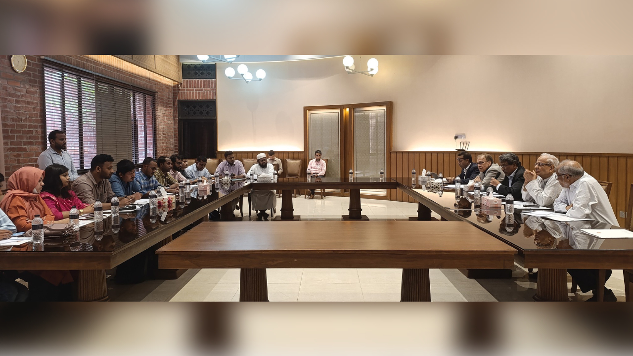 জুলাই যোদ্ধাদের সঙ্গে ঐকমত্য কমিশনের বৈঠক