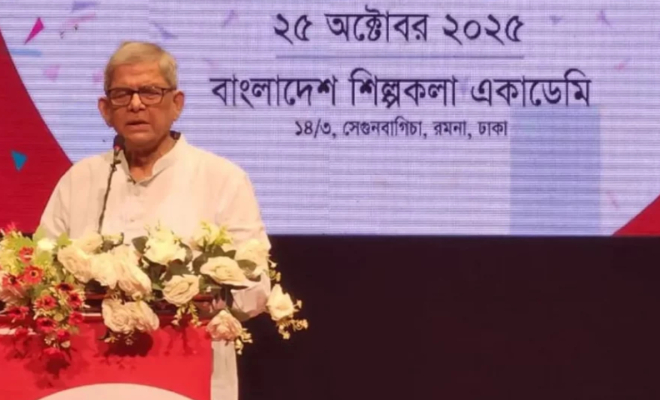 গণতন্ত্র সুরক্ষায় সব দলকে নির্বাচনে অংশগ্রহণের আহ্বান মির্জা ফখরুলের