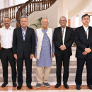 নির্বাচনের প্রস্তুতি নিয়ে বিএনপি নেতাদের সঙ্গে প্রধান উপদেষ্টার বৈঠক