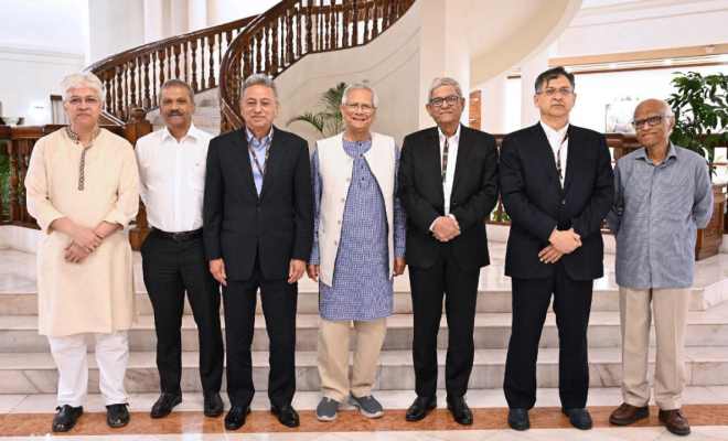 নির্বাচনের প্রস্তুতি নিয়ে বিএনপি নেতাদের সঙ্গে প্রধান উপদেষ্টার বৈঠক