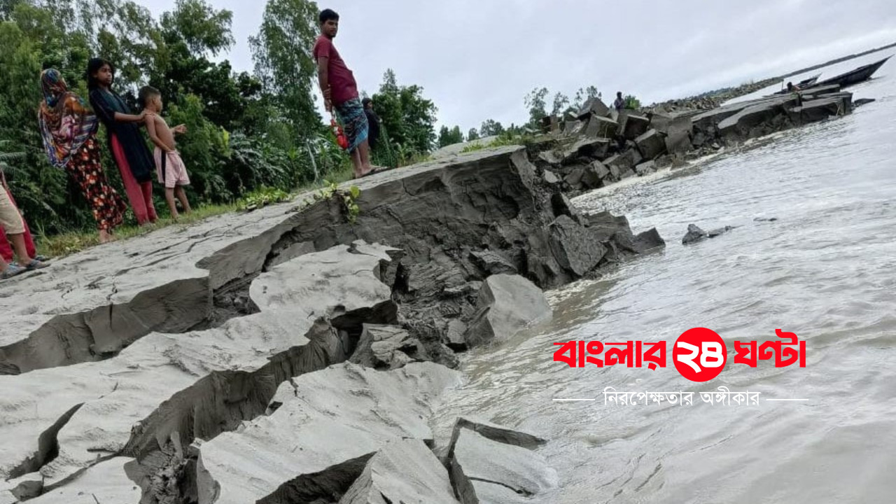 রৌমারী-রাজিবপুরে ভাঙ্গছে নদী, কাঁদছে হাজারো মানুষ