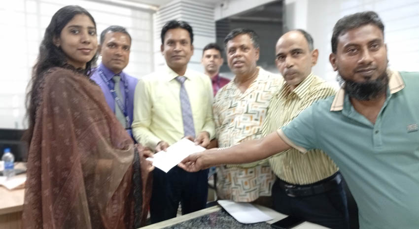 লোহাগড়ায় যমুনা ব্যাংক ফাউন্ডেশন এর বৃত্তি প্রদান