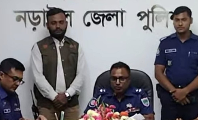 নড়াইলে আলিফ হত্যার রহস্য উদঘাটনের দাবী পুলিশের: ২ যুবক গ্রেফতার